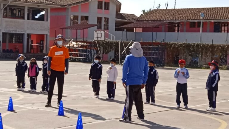 Educación física en Cuzco