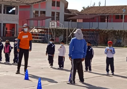 Educación física en Cuzco